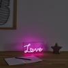 Love Acrylic Led Lamp