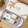WOOCH Gold Sand Series Ceramic Couple Coffee Cups
