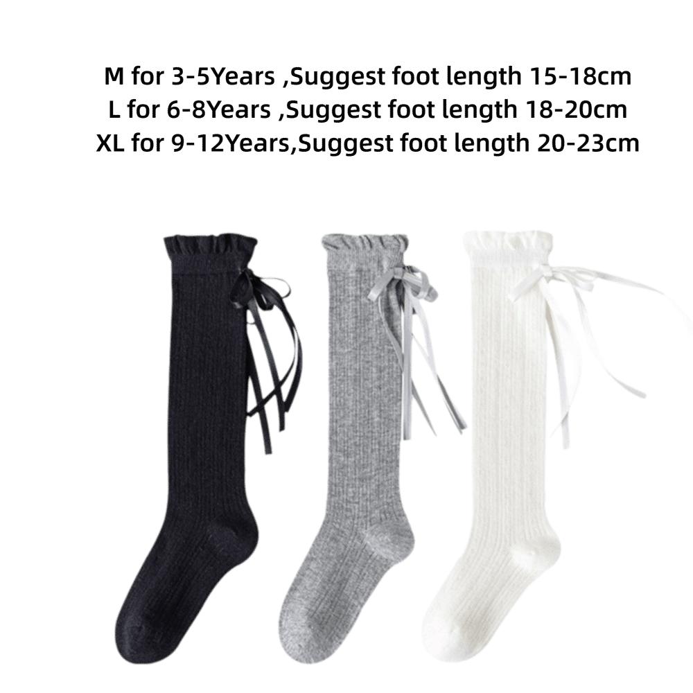 Mesh Thin Children's Calf Sock Solid Color Child Knee High Socks Baby Girl New Socks