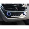 For Nissan Rogue - Blue Center Console Air Condition Knob Cover Trim