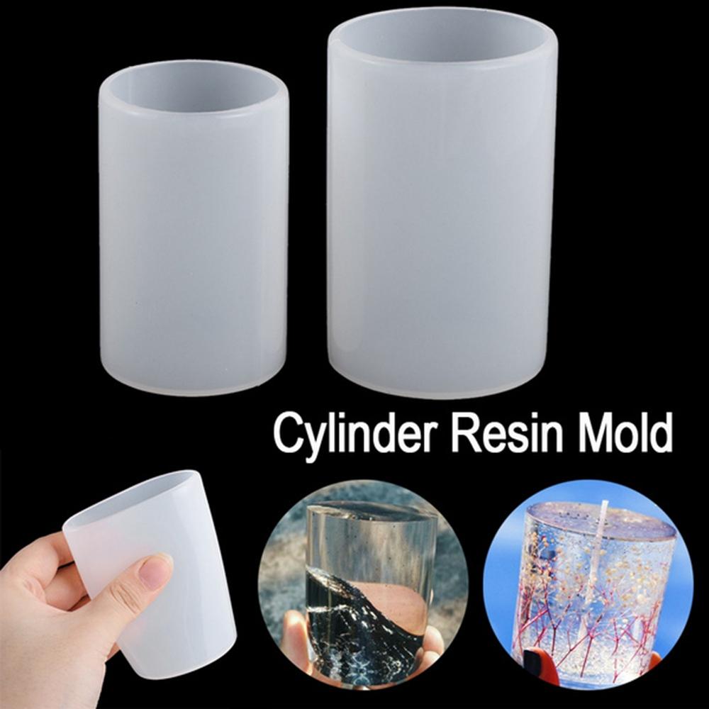 

Casting Resin Jewelry Making Dried Flowers Home Decor Craft Tool Candle Molds Cylinder Mould S