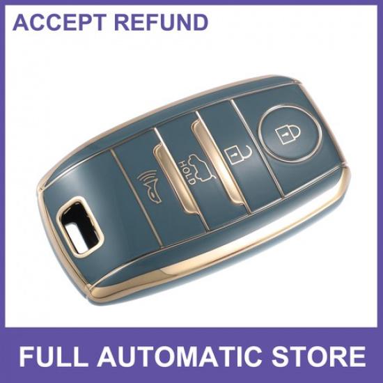 

TPU Car Remote Key Fob Case Cover 4 Button Single for Kia Forte 2014-2018