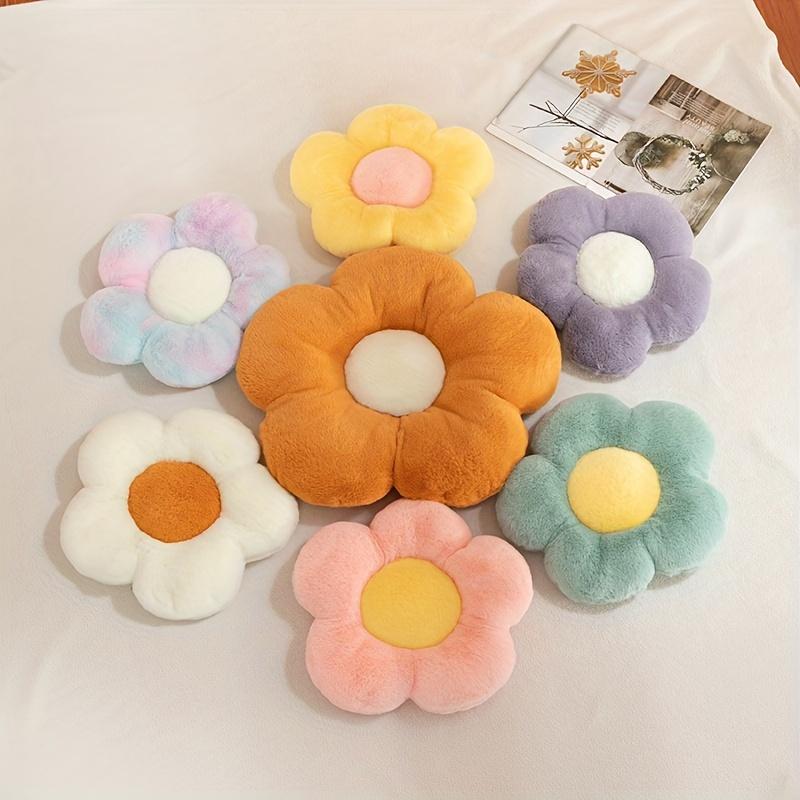 Flower Shaped Plush Pillow Soft and Comfy Pillow for Sofa, Bed and Car