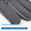 Men's Plus Velvet Windproof Cycling Gloves - Skin-Friendly, Touchscreen Compatible, Warm, Non-Slip for Autumn and Winter Outdoor Riding.