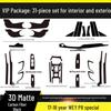 Carbon Fiber Interior Sticker for 17-21 WEY VV5 VV6 VV7S - Center Console Decoration P8