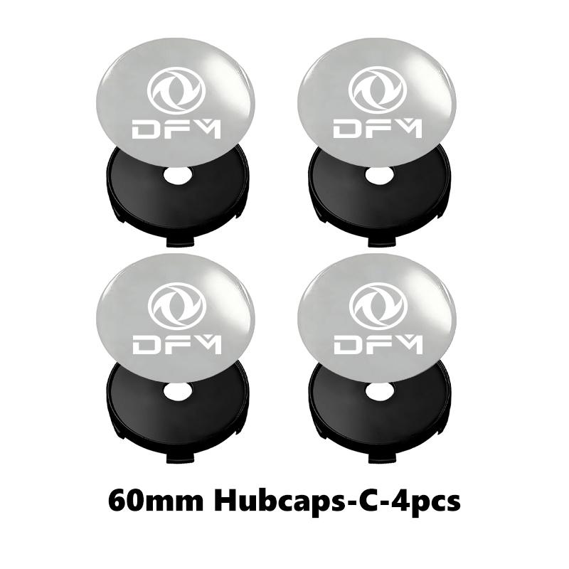 

4Pcs 56mm/60mm Car Wheel Center Hub Cap Rim Cover For Dongfeng Motor DFM Aeolus ax3 k01 Ax5 580 DFSK Glory 360 Cefiro MX6 S50
