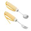 Älterer Hilfslöffel Utensil Gabel Für Älteren Patienten Arthritis Behinderte Esshilfen Geschirr Abnehmbares Essen Hilfe Besteck