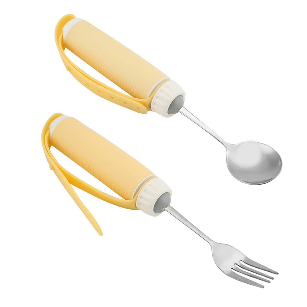 Älterer Hilfslöffel Utensil Gabel Für Älteren Patienten Arthritis Behinderte Esshilfen Geschirr Abnehmbares Essen Hilfe Besteck