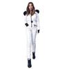 Women Fashion Casual Thick Hot Snowboard Skisuit Outdoor Sports  Zipper Ski Suit