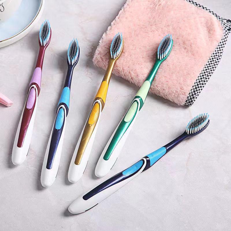 High-Density Soft Bristle Adult Toothbrush Family Pack - Individually Packaged