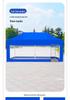 Transparent Tent Side Panel: Windproof & Waterproof Outdoor Canopy Enclosure with Thick Fabric and Durable Edging