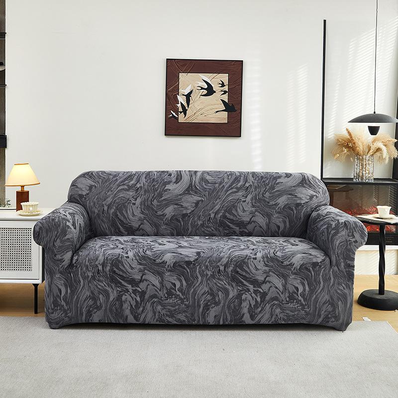 Stretch Milk Silk Printed All Inclusive Universal Sofa Cover Sofa Cover