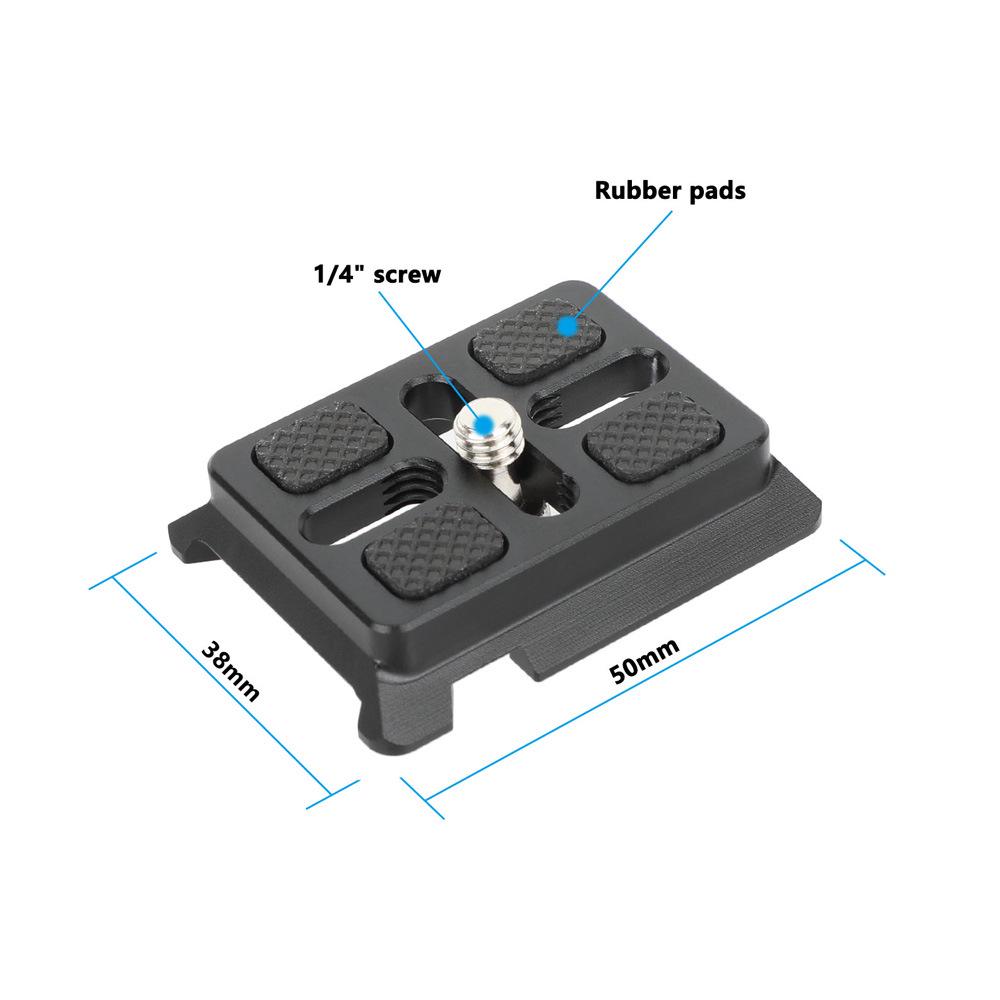 HDRIG Dual-Compatible Quick Release Plate for DSLR Cameras