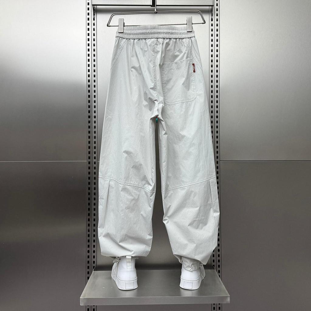 Quick-drying Popular Straight Sweatpants Men's Explosive Trousers Scimitar New Summer Sports Casual Pants Thin