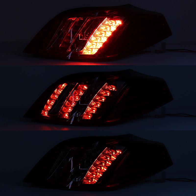 Car Accessories Tail Light Rear Bumper Turn Signal Fog Lamp For Peugeot 508 2011 2012 2013 2014 Taillight Assembly Auto Parts