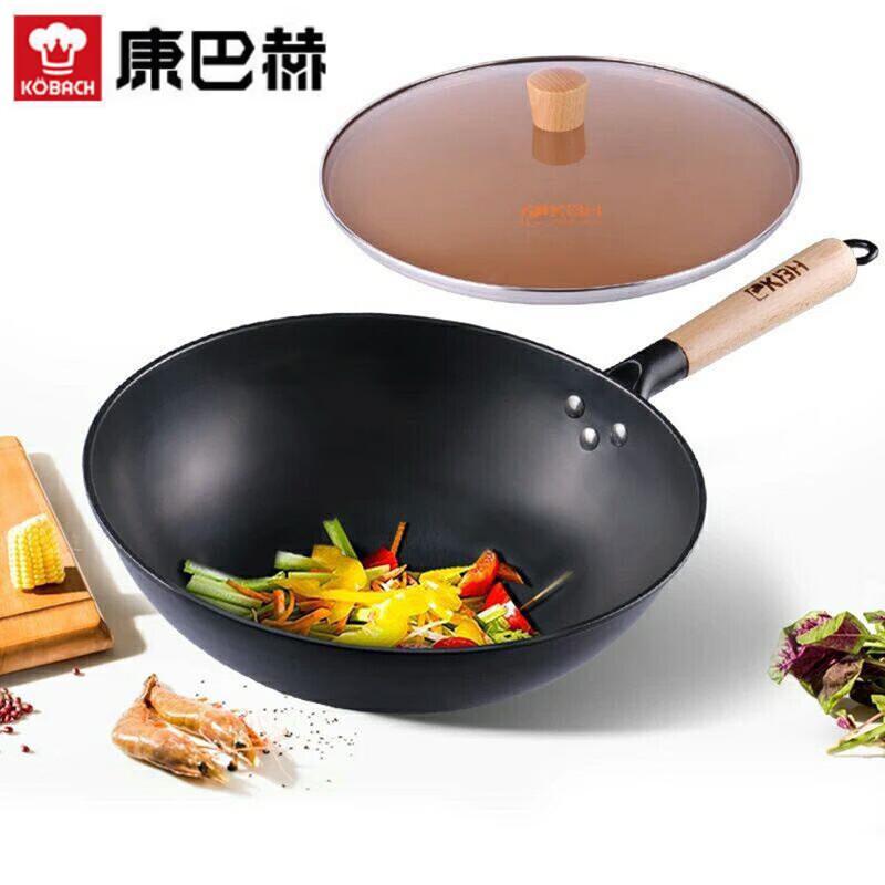 

Kangbach 32cm Traditional Fine Iron Wok