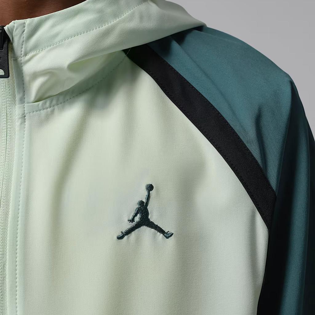 Jordan Jacket Ss26 Color Block Hooded Zipper Kids Jackets IW1406-300
