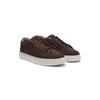 Woven Suede Sneakers Dark Brown Model Gary
