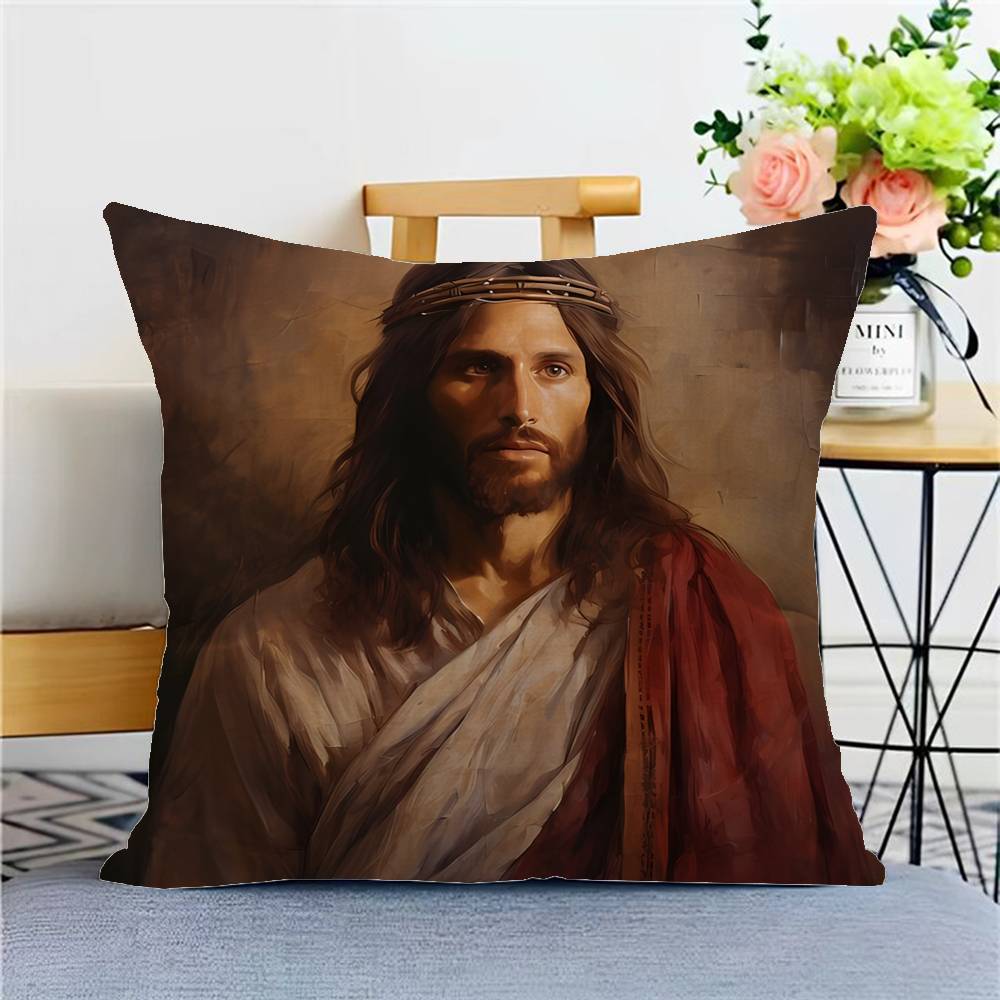 Jesus I Saw That pillow cover sofa cushion cover home room decoration children gift