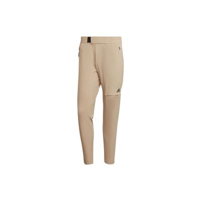 4Cmte Slim-Fit Straight-Leg Sports Pants Men Bottoms Light-Brown HK4494