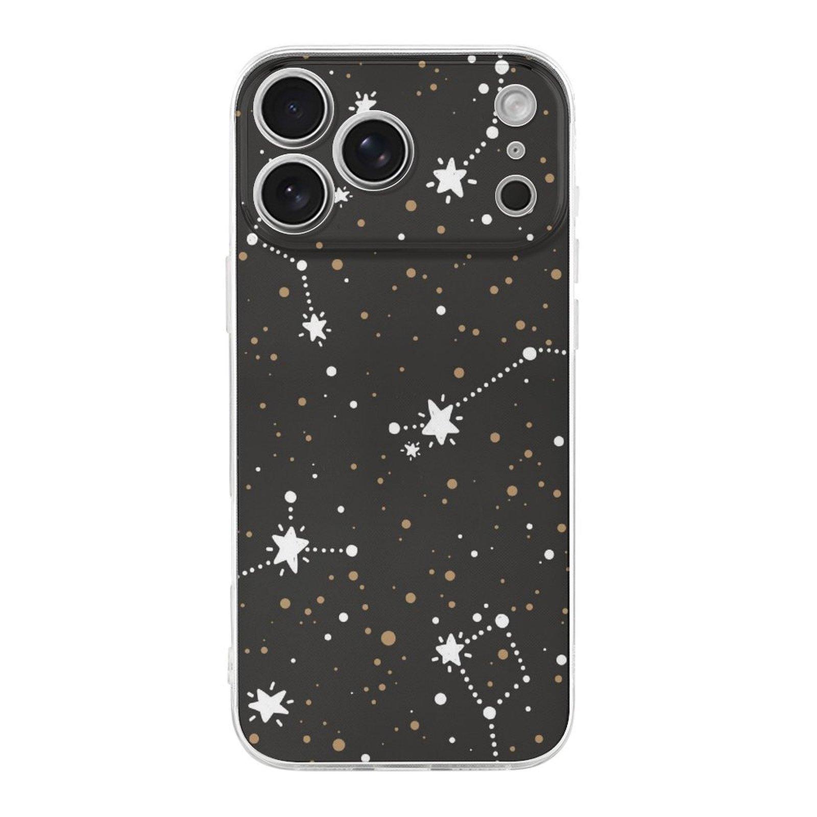 

1 Pack For Iphone 17/17Air/17Pro/17ProMax Crystal TPU Shockproof Clear Case With Anti-Yellow Coating, Lens Lift And Slim Design IPHONE-17ProMax белый