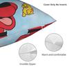 Pillow Case C-Clifford the Big Red Dog Soft  Pillow Cover For Sofa Home Decor Novelty Pillowcases
