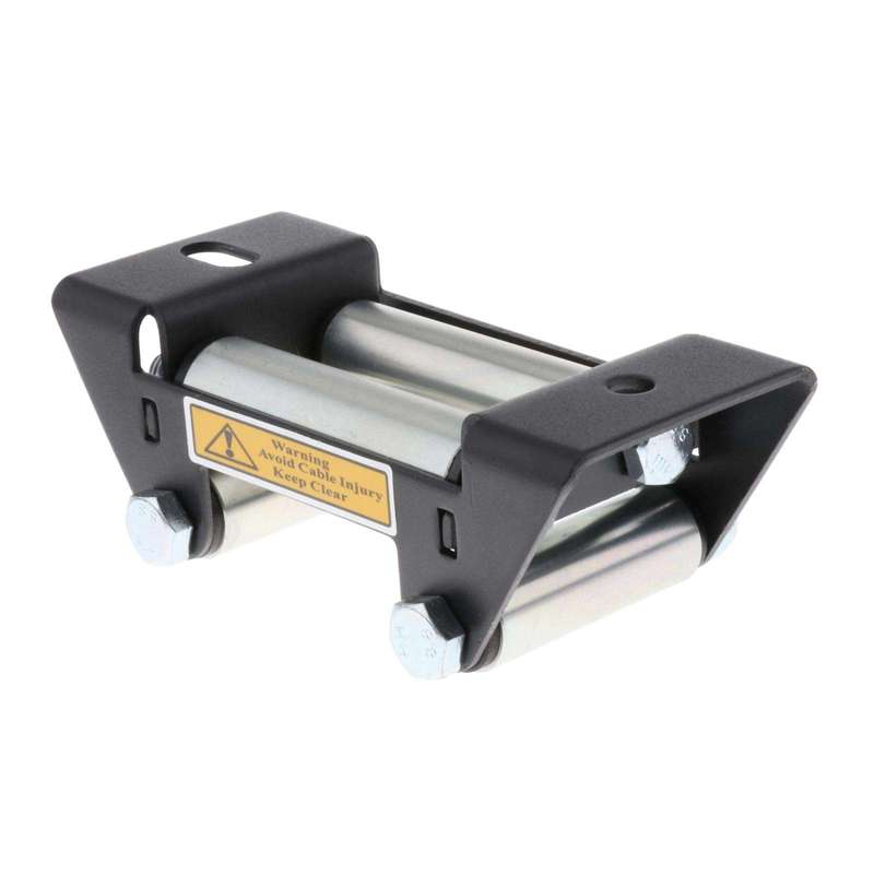 Universal ATV Winch Roller Fairlead Winch Roller Rope Guide Galvanized for ATV Winches Alloy Truck Standard Mount Pattern