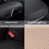 Universal 1PCS Nappa Leather Car Seat Cover Wrap Around Bottom Seat Cushion Waterproof Durable Car Seat Protector Auto Accessory