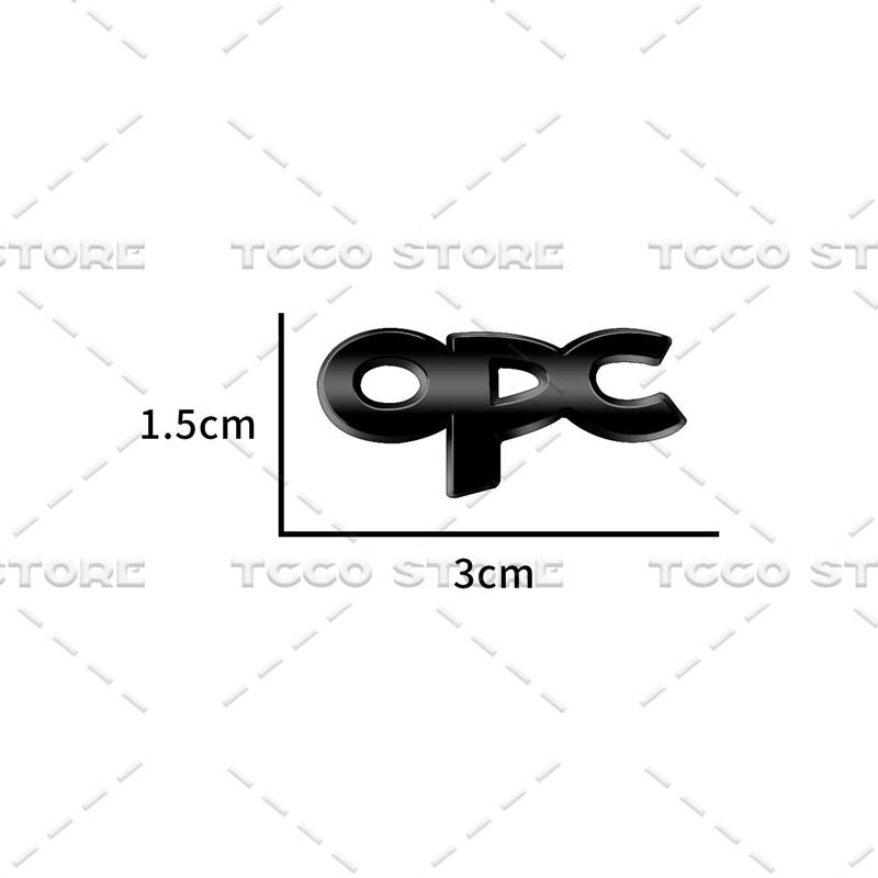Auto Malé Kovové Auto Volant Auta Samolepka Středová Konzole Samolepka Dekorace Pro Opel OPC Logo Astra H G Insignia Mokka Zafira