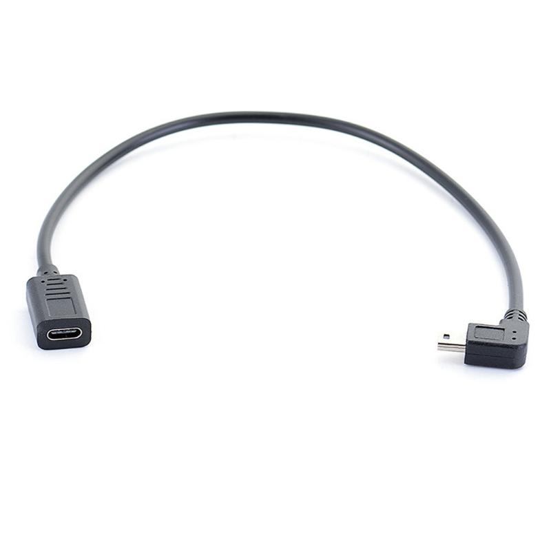 Mini USB Cable Type C Female to MiniUSB 5Pin Male Converter Adapter for MP3 Players, Digital Cameras