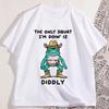 Funny Cowboy Frog Meme T Shirt For Unisex Women Casual Cotton Short Sleeve Round Neck Tshirt Streetwear Unisex Clothing Printed Tees