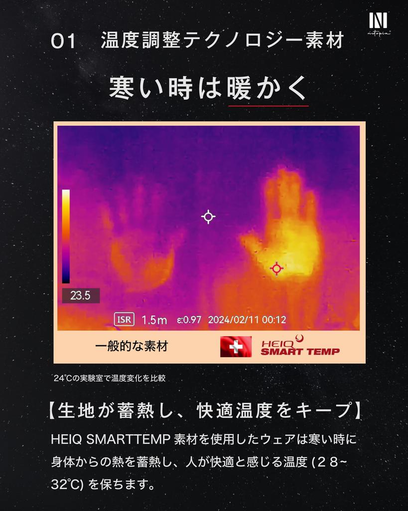 Nutopia Long Men's Temperature-Regulating Pajamas, Open-Front, Sleeve, Charcoal/L