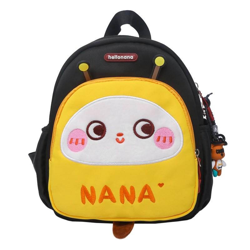 Simple Unisex Summer Backpack With Durable Nylon Material For School Days