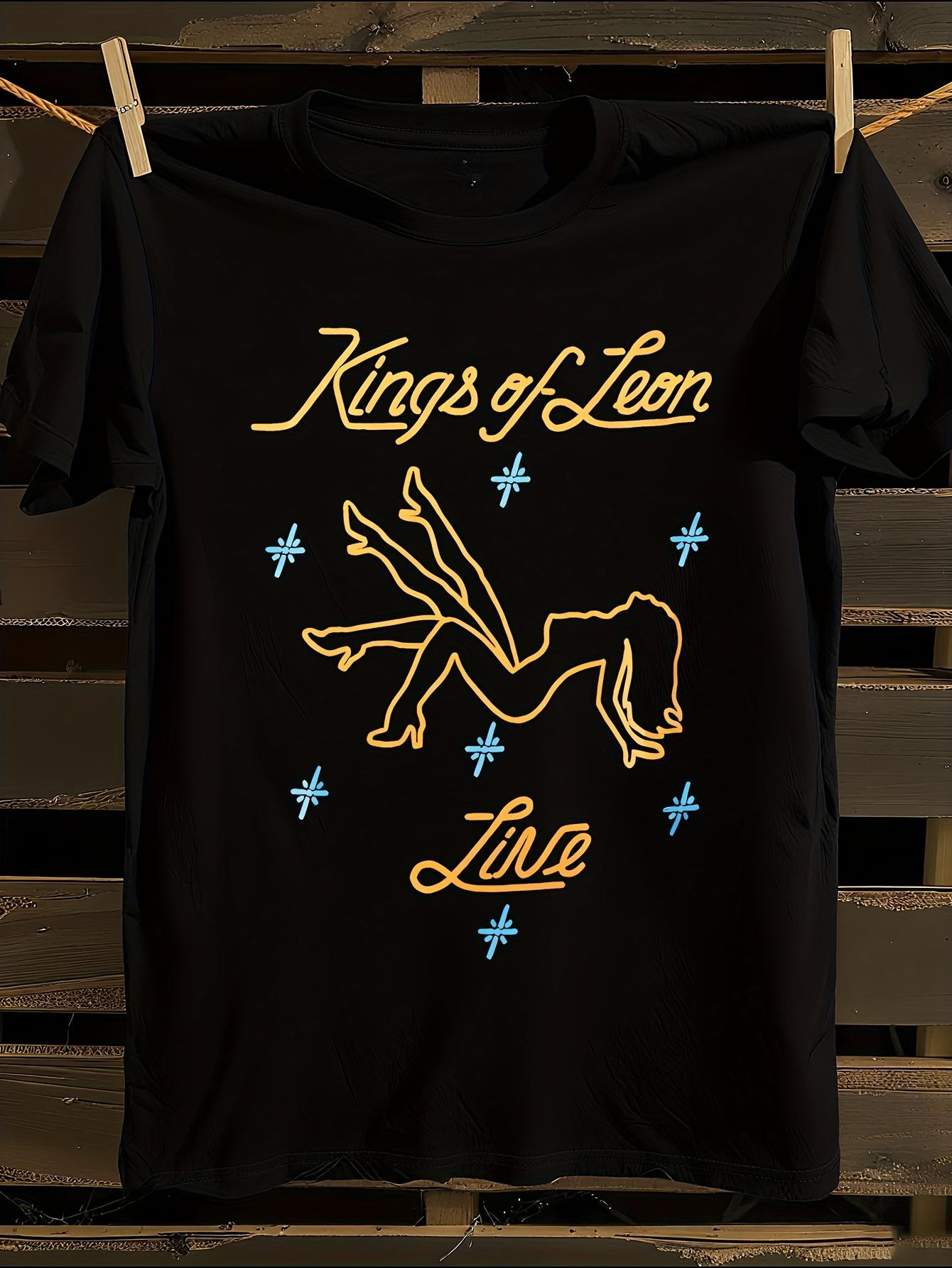 Kings of Leon Band Logo T-shirt L