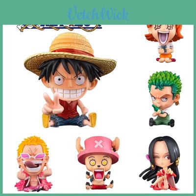 One Piece Luffy Chopper Boa Hancock Figurines PVC Cadeau Enfant