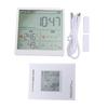WiFi Thermometer Hygrometer, Indoor Temperature Humidity Monitor with App Alert, Remote Monitoring, Data Export for
