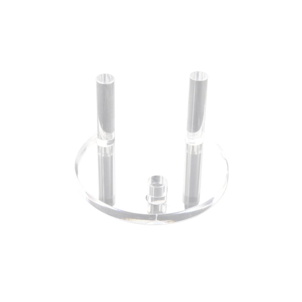 Clear Acrylic Easel Stand for Geodes and Fossils Display Large Crystal Holder Multipurpose Collectible Storage Rack