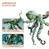 NEUER Piraten-Oktopus MOC Bausteine Kreatisches Meeresungeheuer DIY Steine Puzzle Spielzeug Tier Tiefsee Montage Modell Erwachsener Kind Geschenk
