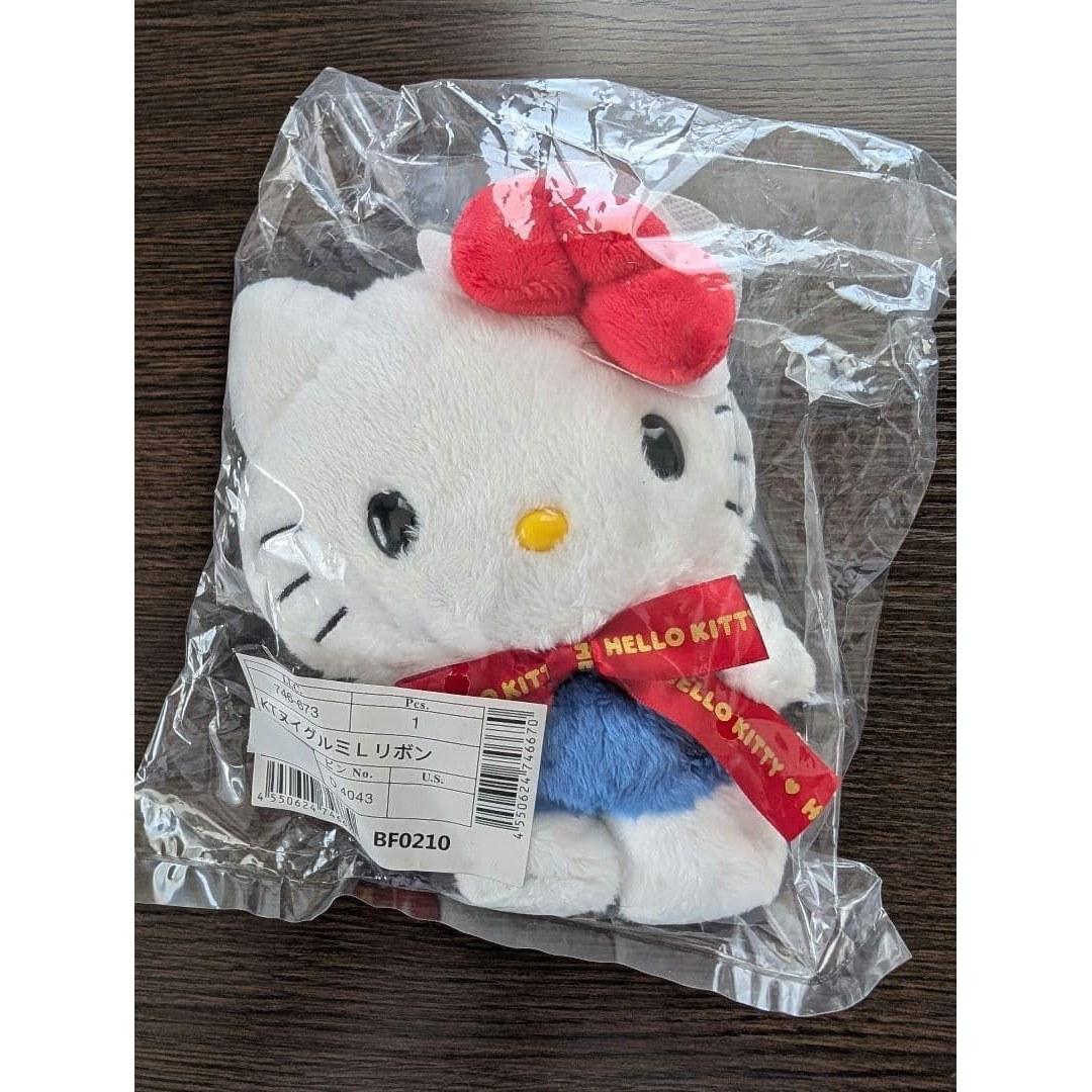 Sanrio Character Awards Plush Toy Hello Kitty Logo Ribbon