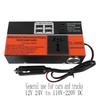 Invertor Inteligent de Încărcare Auto Camion, DC12V/24V La AC110V/220V Convertor de Putere 4 Încărcătoare Porturi Pentru Călătorie Utilizare în Aer Liber
