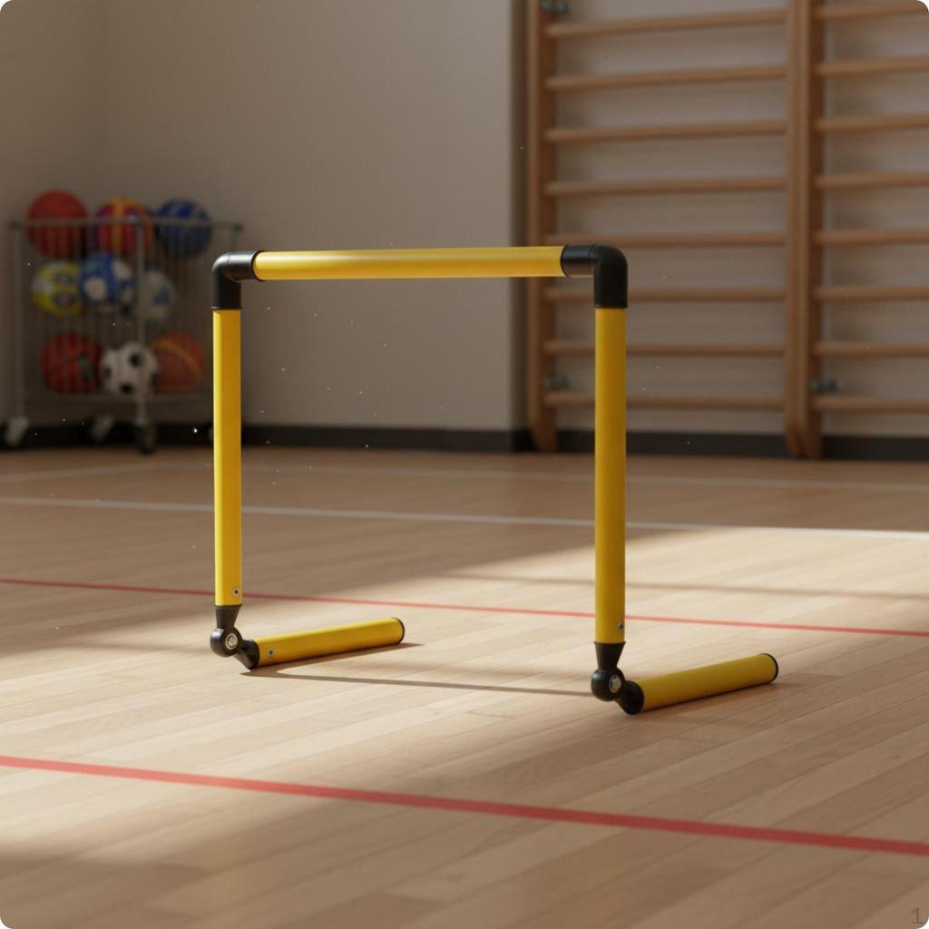 Adjustable Agility Hurdles Soccer Hurdle Lightweight Training for Kids,