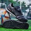 New Men High Ankle Outdoor Ultralight Football Boots Soccer Shoes Indoor Non-Slip Sports Shoes Futsal Non-Slip