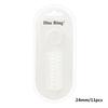 11pcs Loose-leaf Binding Cover Rings Discs Mushroom Hole Binding Ring Binder Notebook Discbound School Office Supplies