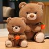 Teddy Bear Plush Doll Cute Stuffed Animal Plush Toys Bear Doll With Persimmon Cartoon Birthday Gift For Lovers