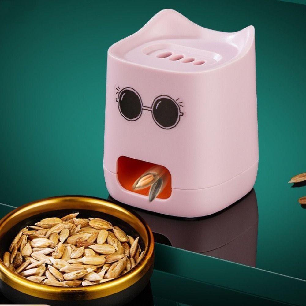 Cartoon Electric Melon Seed Machine Automatic Sunflower Seed Peeler Sheller Opener  Protect Teeth
