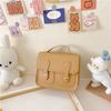 Simple and Retro Flip-top Bag, Anti-theft Backpack, Exquisite Children's Bag, Trendy Bag