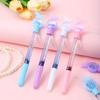 16 Stück Lebendiger Schmetterlings-Glitzer-Pailletten-Stift 0,5 mm Schwarz Modisches Glattes Schreibgefühl, Perfekt für Schüler-Schreibwaren, Partygeschenke Zurück zur Schule