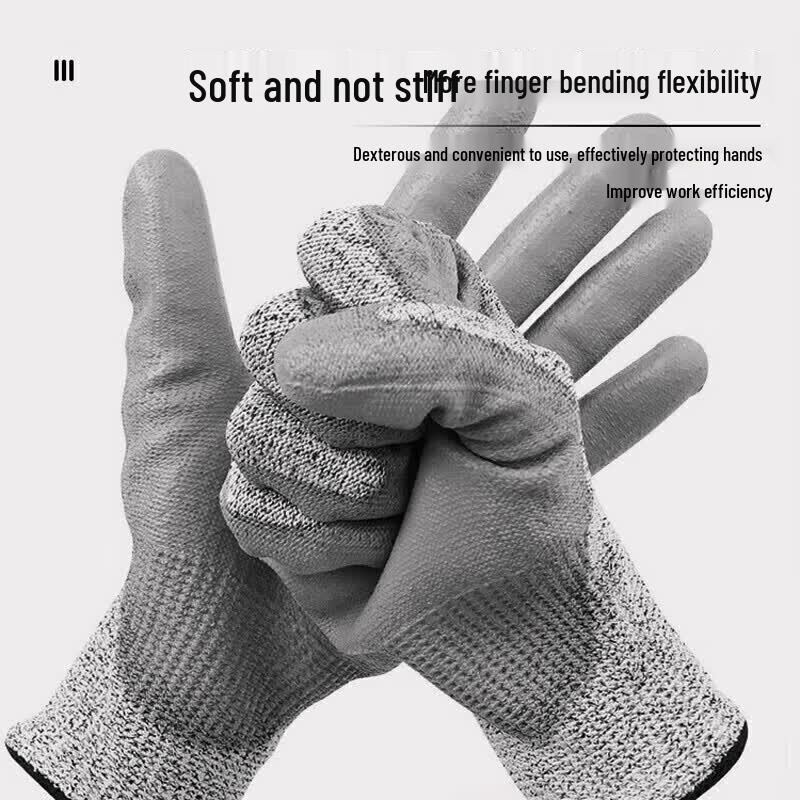 Shenglai Level 5 Cut-Resistant Work Gloves
