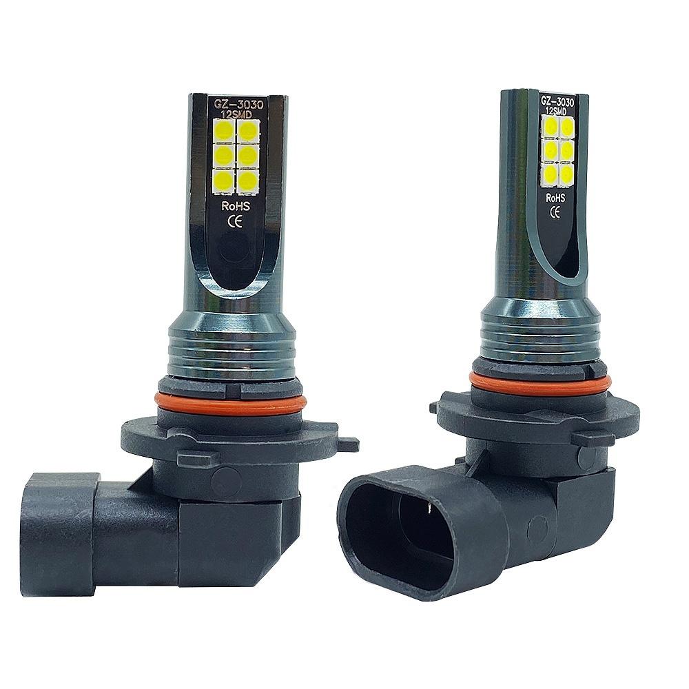 2Pcs  Fog Lights 30SMD H1 H3 H8 H9 H11 LED Car Light Auto H1 H3 H8 H9 H11 Auto Fog Lamps 9005 9006 HB3 HB4 Light 12v 24V 80W