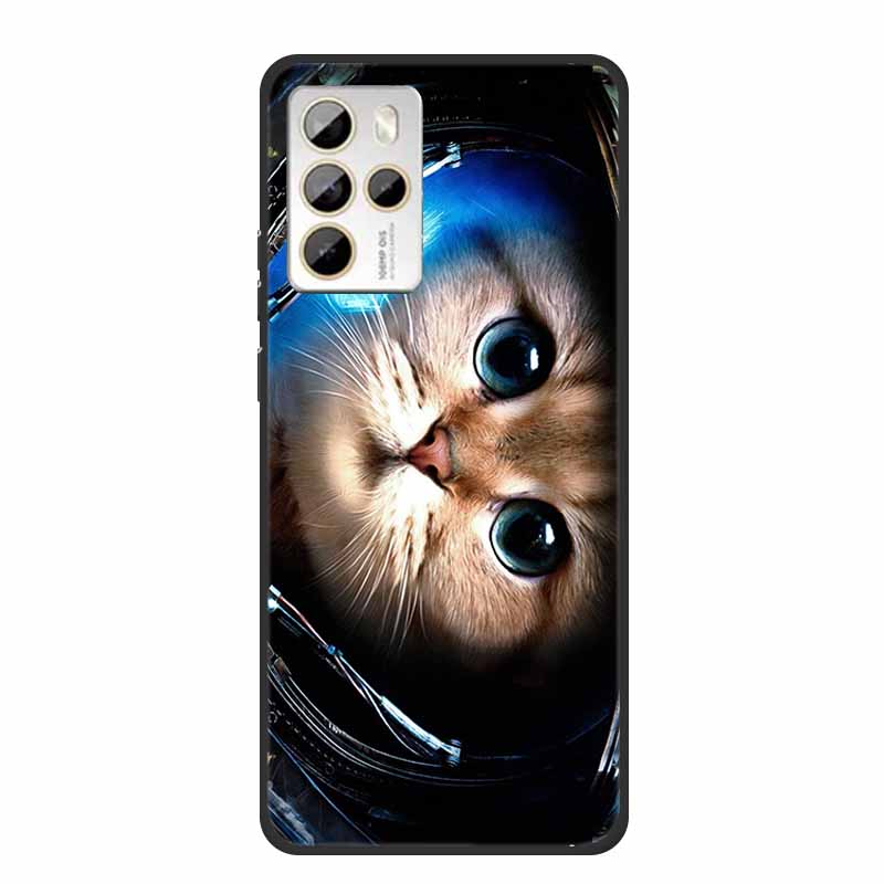 For HTC U23 Pro 5G Case Animals Silicone Soft TPU Phone Cases For HTC U23 Pro 2023 HTCU23 2QCB100 Protector Cartoon Wolf Coque